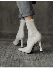 HIGH HEELS BOOTS PHONG CÁCH PHÁP THANH LỊCH GỢI CẢM  B4.HIE