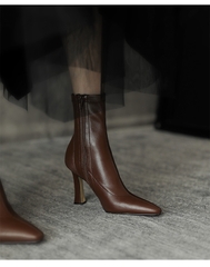 HIGH HEELS BOOTS PHONG CÁCH PHÁP THANH LỊCH GỢI CẢM  B4.HIE