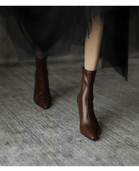 HIGH HEELS BOOTS PHONG CÁCH PHÁP THANH LỊCH GỢI CẢM  B4.HIE