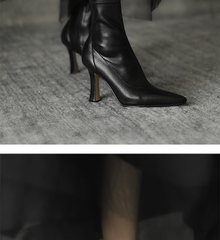 HIGH HEELS BOOTS PHONG CÁCH PHÁP THANH LỊCH GỢI CẢM  B4.HIE