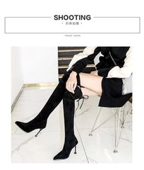 OVER KNEE BOOTS GÓT NHỌN PHONG CÁCH SEXY THỜI THƯỢNG CÁC NÀNG CẦN CÓ TRONG ĐỜI  B1.OVK