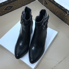 HIGH HEELS BOOTS PHỐI HOẠ TIẾT CARO CHUẨN NÀNG MỢ CHẢNH XỨ HÀN  B14.HIE
