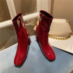 HIGH HEELS BOOTS PHONG CÁCH ĐƯỜNG PHỐ HÀN QUỐC SIÊU TRENDY  B18.HIE