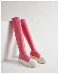 BOOTS LOCALBRAND | BỐT RICK OWENS RO DÁNG ĐÙI , SỰ KẾT HỢP LẠ ĐẦY THU HÚT B4.LCA