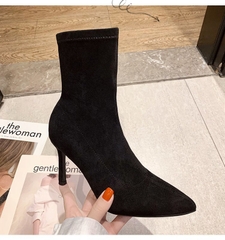 HIGH HEEL BOOTS MEIHUI SHISHANG GÓT NHỌN SIÊU THỜI THƯỢNG B7.HIE