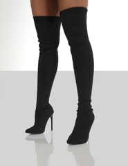OVER KNEE BOOTS GÓT NHỌN - LÀ PHỤ NỮ NÊN CÓ 1 ĐÔI CỰC SANG XỊN MỊN NÀY  B5.OVK