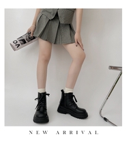 COMBAT BOOTS CHIẾN BINH HÙNG MẠNH ĐÂY ĐAI CHÉO, KHOÁ KÉO BÊN HÔNG B1.COM