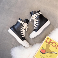 BOOTS LOCALBRAND | BỐT RICK OWENS RO DÁNG THỂ THAO HIGH - TOP, SANH CHẢNH VÀ CỰC CHẤT  B2.LCA