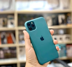 Ốp Silicons xanh Pine Green iPhone 7/8 Plus, X/Xs, Xs Max, 11 Pro, 11 Pro Max
