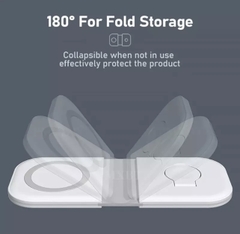 Bộ Sạc Không Dây HOCE Dual MagSafe Cho iPhone 12 Pro Max, Apple Watch, Airpods