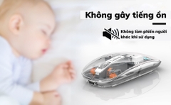 Chuột Không Dây Trong Suốt WiWU Crystal Magnetic Wireless Mouse WM105