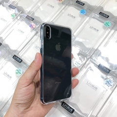 Ốp lưng trong suốt - Viền Dẻo , Kính lưng cứng LIKGUS