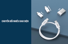 Bộ cáp sạc nhanh đa năng 60W Remax RC-190