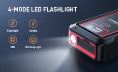 Kích bình Yaber YR800 3500A Jump Starter