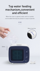 Quạt hơi nước giải nhiệt Mini để bàn Baseus Time Desktop Evaporative Cooler