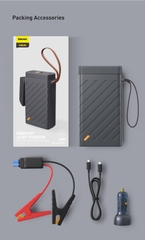 Bộ kích nguồn ô tô Baseus BS-CN02 Reboost Jump Starter với nguồn điện lưu trữ di động 220V / 100W (CN + EU)