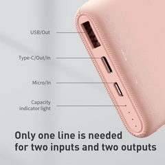 Sạc dự phòng PD 18W Bipow Quick Charge Baseus 10.00mAh