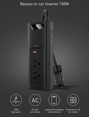 Tẩu sạc xe hơi 150W kèm ổ điện Baseus Power Inverter