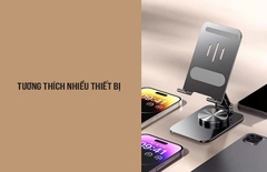 Giá đỡ kim loại xoay 360 độ cho điện thoại/Ipad Remax RM-C38