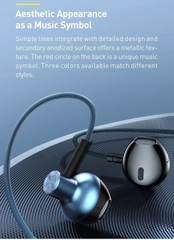 Tai nghe AUX 3.5mm Baseus Encok H19 Wired Earphone