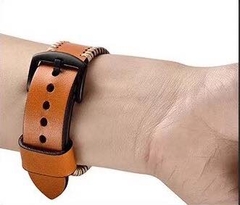 Dây da chỉ bản to Apple Watch