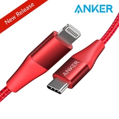 Cáp Anker Powerline +II C to Lightning A8652 0.9m