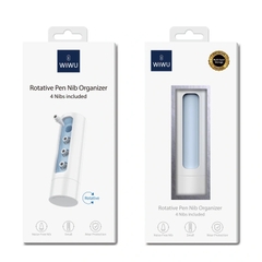 Hộp đựng 4 ngòi bút thay thế WiWU dành cho bút pencil 1,2