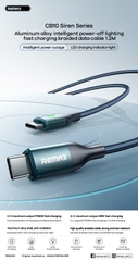 Cáp sạc nhanh 66W Remax CB10 USB Ra Type-c