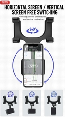 Giá đỡ điện thoại kẹp gương ô tô XO-C70