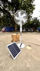 Quạt cây Tích Điện HS-188/198, Công Suất Lớn 25W