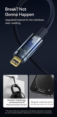 Cáp Sạc nhanh Tự Ngắt C to Lightning Gen2 Baseus Explorer Series cho iPhone/ iPad PD 20W
