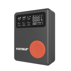 Kích bình kiêm bơm lốp 12000mah, Peakcurrent 2000A Vietmap DK-MF139