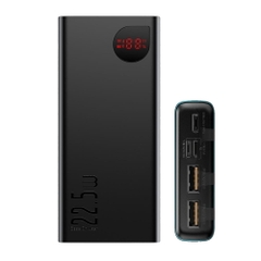 Pin dự phòng sạc nhanh Baseus Adaman Metal Digital Display Quick Charge 22.5W 20000mAh (QC3.0/ PD3.0/ SCP/ AFC Quick charge Power Bank)