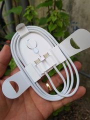 Cáp c to c bọc dù kèm que chọt sim chính hãng Apple