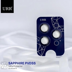 Cường Lực Camera Lens URR, kính Sapphire GIA cho iPhone 15 pro max