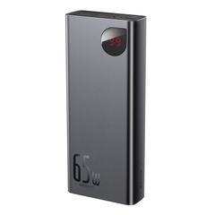 Pin dự phòng sạc nhanh Baseus Adaman Metal 65W, 20000mAh, QC3.0/ PD3.0/ SCP/ AFC