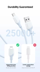 Dây cáp sạc KUULAA Lightning MFI 2.4A cho iPhone, iPad