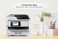 Máy In Phun Màu Đa Chức Năng Siêu Tốc Epson Workforce WF-F887F