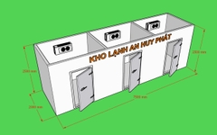 Thi công Lắp đặt kho lạnh bảo quản sữa tại Ba Vì