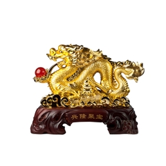 Tỳ hưu rồng đen đế gỗ kích lộc