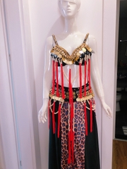 Váy múa belly dance màu đen
