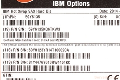10289 Bo mạch ổ cứng IBM Backplane hdd x3850 X5 4 port 2.5