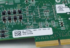 10437 Cạc HBA Card FC Dell QLogic QLE2462 4Gb 2 port FC SFP 0DH226 0KC184