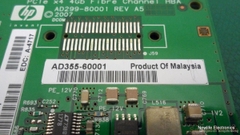 10450 Cạc HBA Card FC HP Emulex 4Gb 2 port FC SFP AD355-60001