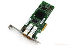 10467 Cạc HBA Card FC IBM QLogic QLE2462 4Gb 2 port FC SFP fru 39R6528 pn 39R6593 opt 39R6527
