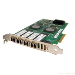 10471 Cạc HBA Card FC Qlogic QLE2464 4Gb 4 port FC SFP QLE2464