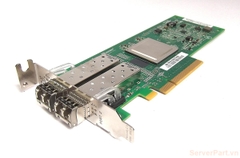 10472 Cạc HBA Card FC Qlogic QLE2562 8Gb 2 port FC SFP QLE2562
