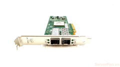 10651 Cạc mạng NIC IBM QLogic QLE8142 10GbE 2 port FC SFP pn 00Y3275 fru 00Y3274 opt 90Y4600 QLE8142