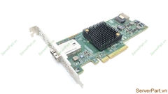 10742 Cạc HBA Card sas HP H222 sas9205-4i4e 1 port 8088 660086-001 638835-001 650926-B21