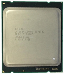 10868 Bộ xử lý CPU E5-1603 (10M Cache, 2.80 GHz) 4 cores 4 threads / socket 2011